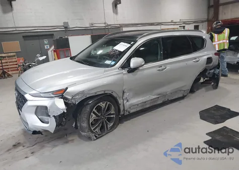 2019 Hyundai Santa Fe Ultimate 2.0T from USA, damaged, VIN 5NMS5CAA8KH013570